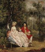 Conversation in the Park Thomas Gainsborough